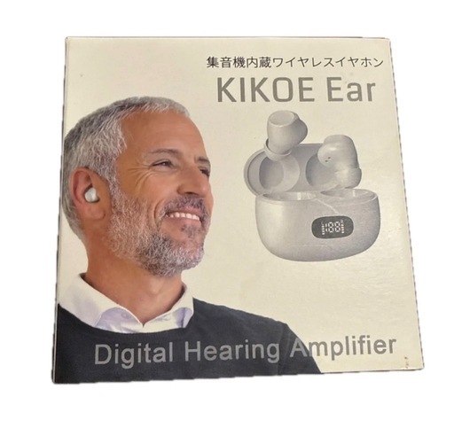 KIKOE Ear 集音機内蔵ワイヤレスイヤホン 補聴器Digital Hearing Amplifier