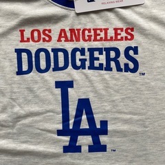 キッズ　MLB ドジャース 長袖Tシャツ  160センチの画像