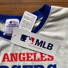 キッズ　MLB ドジャース 長袖Tシャツ  160センチの画像