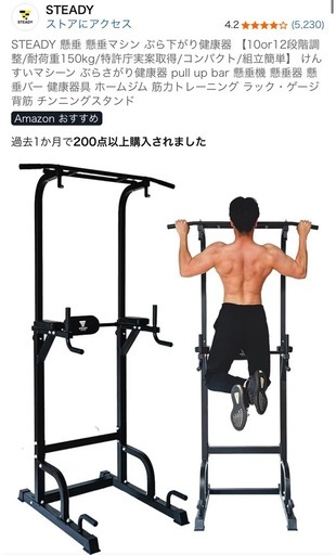 STEADY懸垂マシン