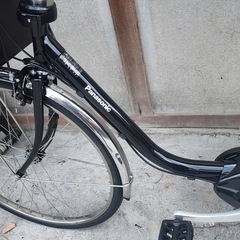 中古電動自転車 パナソニック ビビDX 26インチ ブラックバッテリー 16Ahの画像