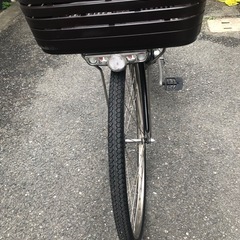 中古電動自転車 パナソニック ビビDX 26インチ ブラックバッテリー 16Ahの画像