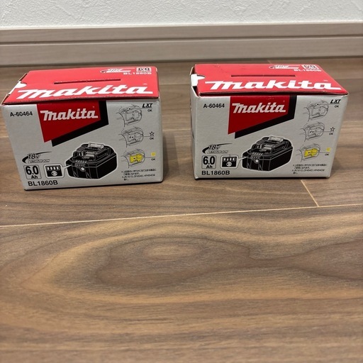 makitaバッテリー　2個セット 新品未使用