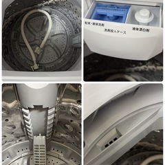 【🐤買取市場 1年保証 ジモティー限定特別価格】R620 ☀️ NITORI / ニトリ 洗濯機（洗濯6.0㎏) 23年製 NTR60 ⭐ 動作確認済 ⭐ クリーニング済の画像