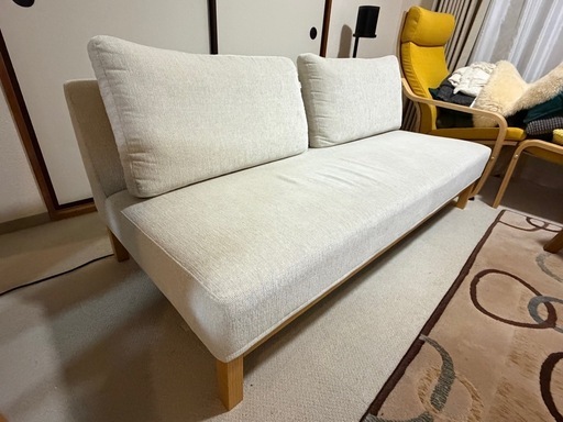 生産終了モデル】NOYES 3人掛けソファ Bench（ベンチ）グレー (トダ 