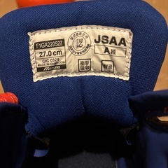 ミズノ　安全靴　F1GA220527 の画像