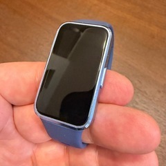 健康管理にお役立ち★HUAWEI Band10 アルミニウムエディション  ブルーの画像