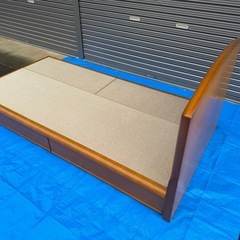 木製ベッド中古品の画像