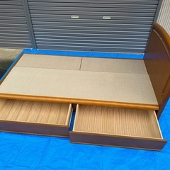 木製ベッド中古品の画像