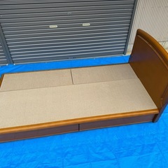 木製ベッド中古品の画像