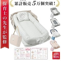ベットインベット　ベビーベッドの画像