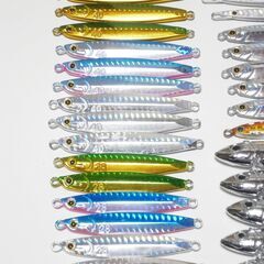 ソルト用ルアー まとめ売り 大量セット メタルジグ ライトショアジギング 青物の画像