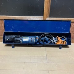 松坂鉄工所　MCC  パワーソー165 レシプロソー　100v 付属付き　動作品の画像