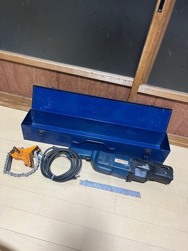 松坂鉄工所　MCC  パワーソー165 レシプロソー　100v 付属付き　動作品