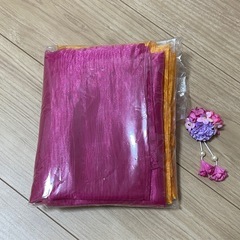 浴衣 浴衣 セパレート 帯2本 　キッズ 子供 女の子の画像