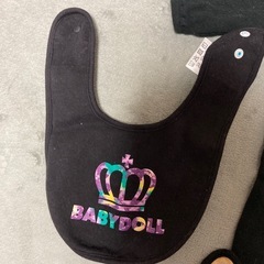 BABYDOLL  新生児用 服とスタイセットの画像