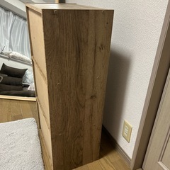 【早い者勝ち】3段カラーボックス ブラウン 収納棚の画像