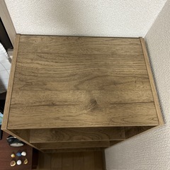 【早い者勝ち】3段カラーボックス ブラウン 収納棚の画像