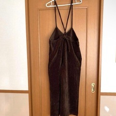 ザンパ zampa コーデュロイ サロペット Mサイズの画像