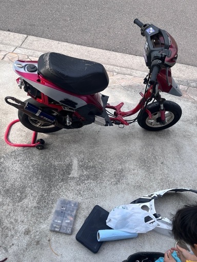 3YK 規制前 走り屋仕様 4jp 3kj 3yk ジョグ　jog 2スト　即膝
