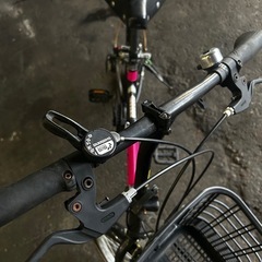 【折り畳み自転車・ギア有り】ブラックの画像