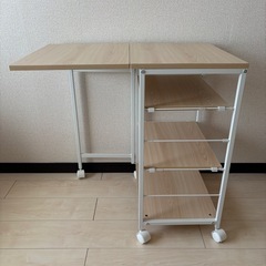 キッチンワゴン/キャスター付きの画像