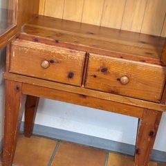 ディスプレイキャビネット　ガラスキャビネット　おしゃれ収納の画像