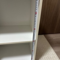 【無料】2段カラーボックス（ホワイト）の画像