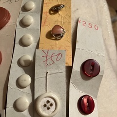 最終価格　レトロ　③ボタン　6000円相当まとめての画像