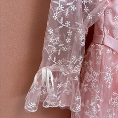 kidsドレス　140cm  カチューシャ付きの画像