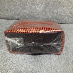 ムラ染パナマ織りバックの画像