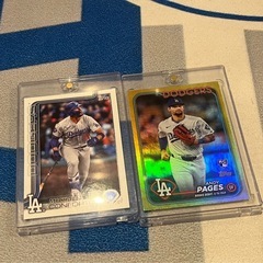 ドジャース　topaas カードセット　パラレルの画像