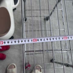 ステンレス製の3段ラックです。の画像