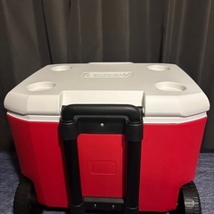 コールマンクーラーボックス キャリーの画像