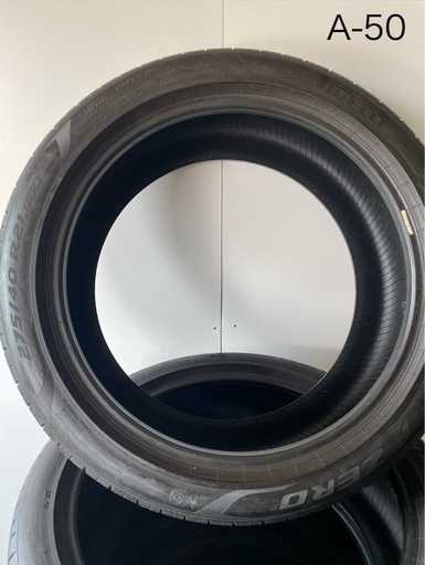[良品] PIRELLI P ZERO PZ4 RUN FLAT ピレリ275/40R21 107Y XL２本 315/35R21 111Y XL ２本 中古相場40,000円 クレジット決済可