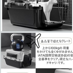 猫・犬兼用キャリー＆ネットバッグセットの画像
