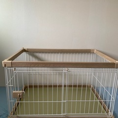 ほぼ未使用　犬用ケージの画像