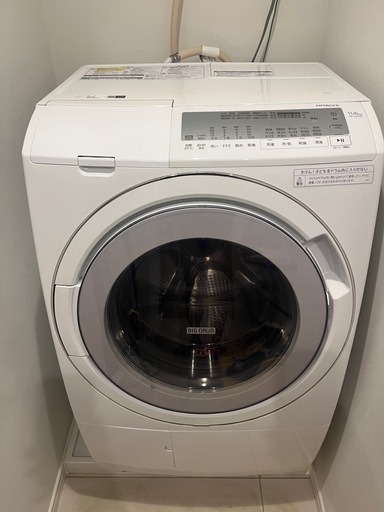 HITACHI BD-SG110HL ドラム式洗濯乾燥機 8.6kg 2022年