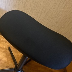 NITORI　スタンディングチェア ブラックの画像