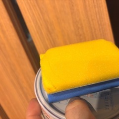 未使用　鏡面仕上げカーワックス　ホワイトの画像