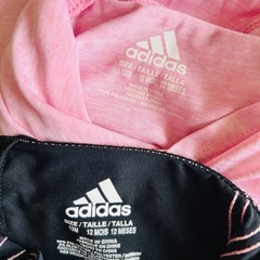 adidas ジャージセット　12Mの画像