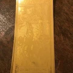 24k 紙幣 1/100th トロイオンスの画像