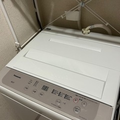美品!Panasonic21年製洗濯機6kgの画像