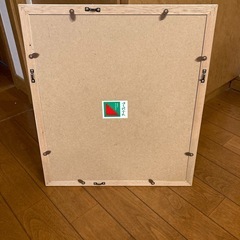 額縁　白枠の画像