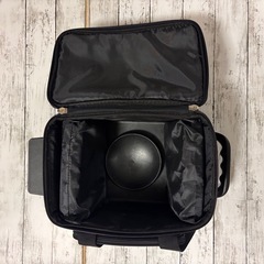 ABS PRO am ボウリングバッグ 1個用 キャリー キャスター付き シューズ収納　【美品】の画像