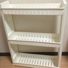 IKEA　隙間収納ワゴン　キャスター付き　調味料入れ　ラック　キッチン　ラルソレ　収納ユニットの画像