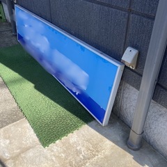 アルミフレーム看板の画像