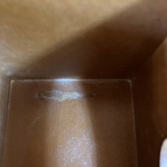 三面鏡付木製収納ボックス 引き出し付きの画像