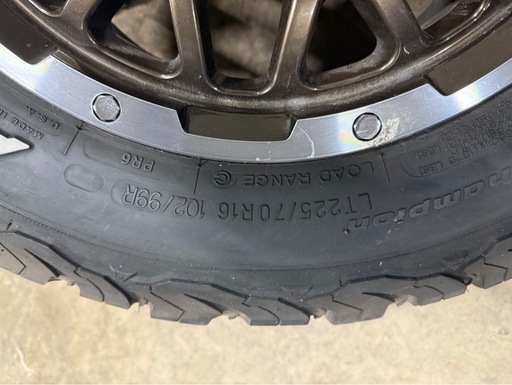 エクストレイル外し　　225/70R16