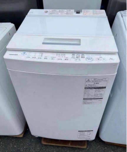 2019年式 7kg TOSHIBA 洗濯機 AW-7D7